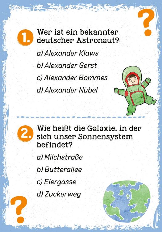 Produktbild: Das galaktische Weltall-Quiz