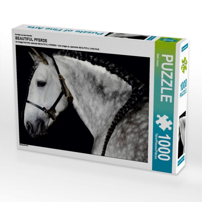 1000 Teile Puzzle – Pferde-Motiv Aus Dem Kalender „Pferde Zum Träumen“, Qualitätspuzzle