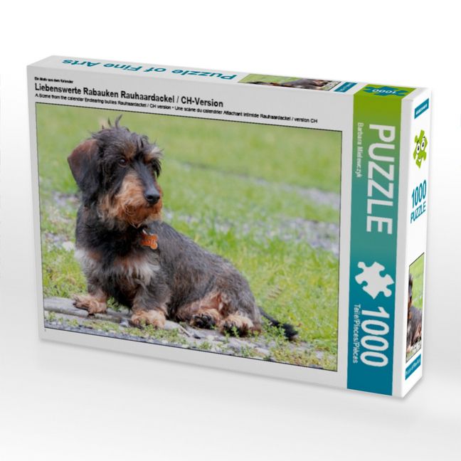 Produktbild: CALVENDO Puzzle Liebenswerter Rabauke | 1000 Teile Lege-Gr&ouml;&szlig;e 64x48cm Foto-Puzzle f&uuml;r gl&uuml;ckliche Stunden