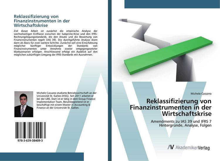 Produktbild: Reklassifizierung von Finanzinstrumenten in der Wirtschaftskrise