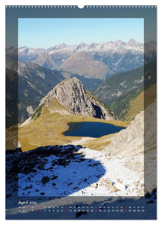 Produktbild: Bergwelten Wandkalender (hochwertiger Premium Wandkalender 2026 DIN A2 hoch), Kunstdruck in Hochglanz