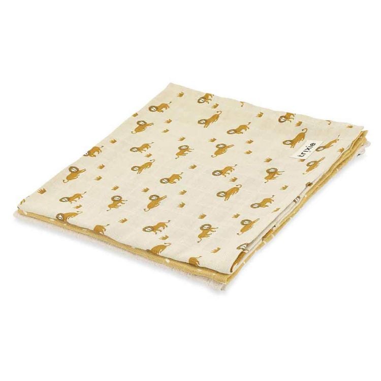 Produktbild: Mullt&uuml;cher 3-pack mix - 55x55cm - Lively Lion