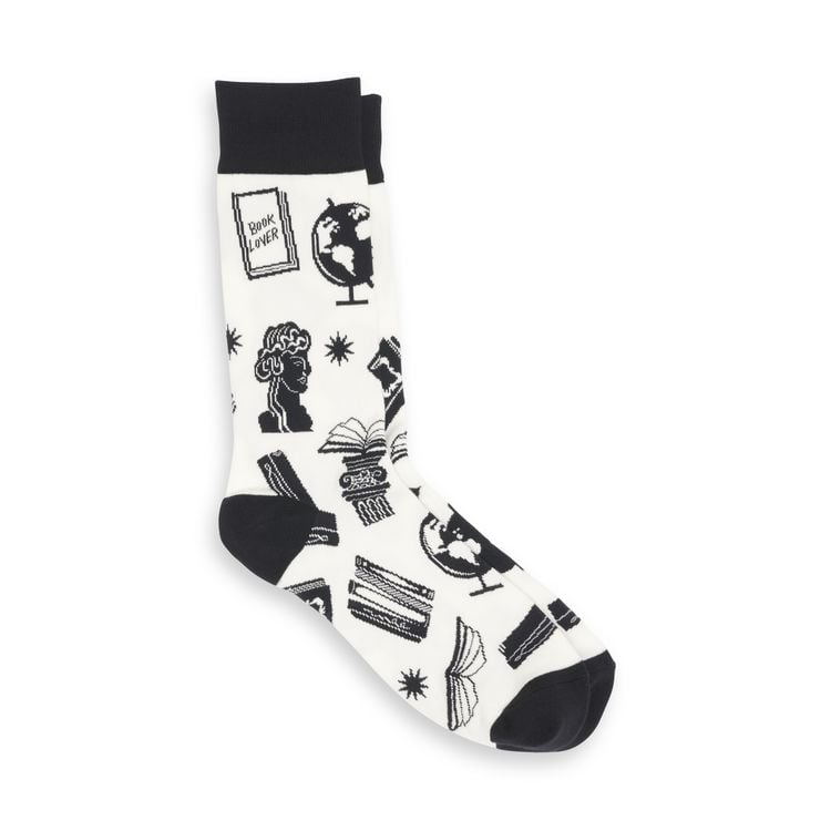 Produktbild: Socken Fliegende B&uuml;cher Gr. 41-46