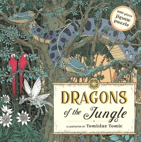 Produktbild: Dragons of the Jungle. 1000 Piece Puzzle