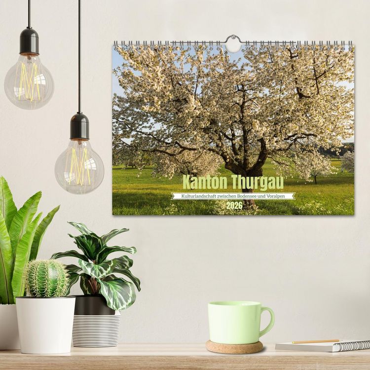 Produktbild: Kanton Thurgau (Wandkalender 2026 DIN A4 quer), CALVENDO Monatskalender