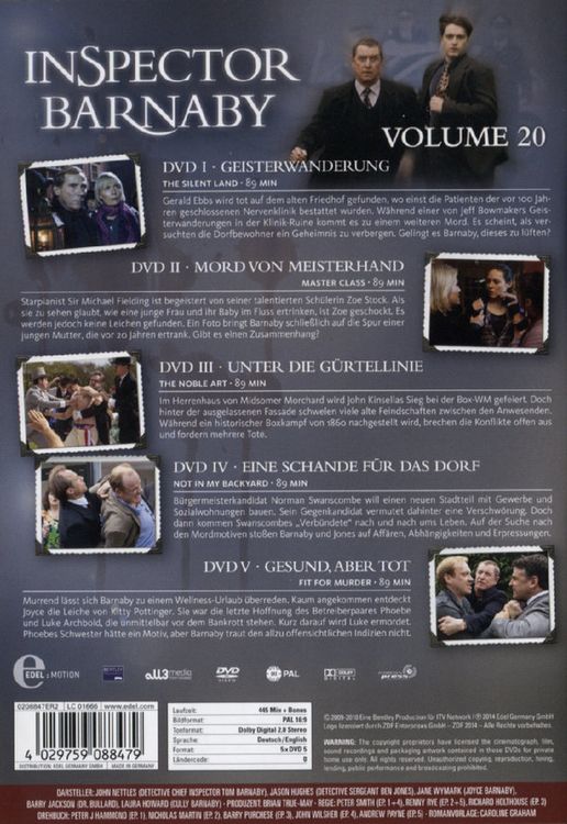 Produktbild: Inspector Barnaby Vol. 20 [5 DVDs]