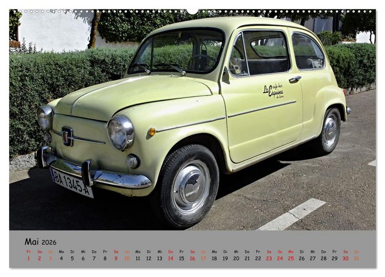 Produktbild: Autos, die wir liebten (Wandkalender 2026 DIN A2 quer), CALVENDO Monatskalender