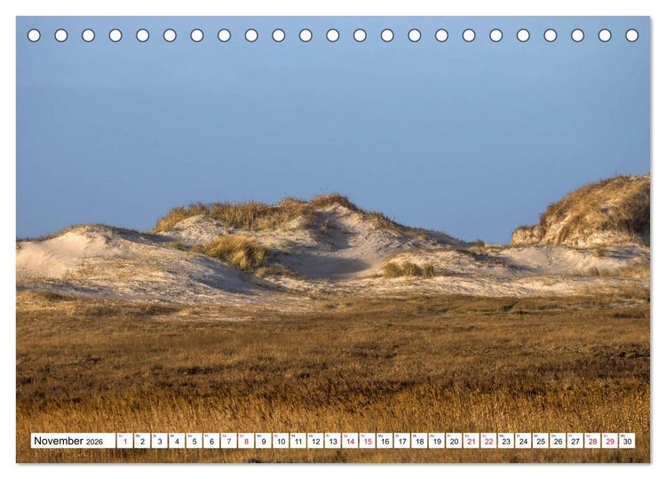 Produktbild: Impressionen aus Sankt Peter-Ording (Tischkalender 2026 DIN A5 quer), CALVENDO Monatskalender