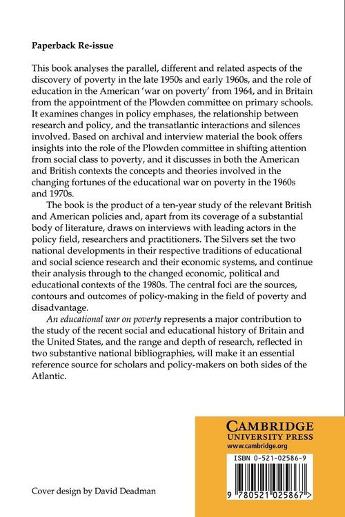 Produktbild: An Educational War on Poverty