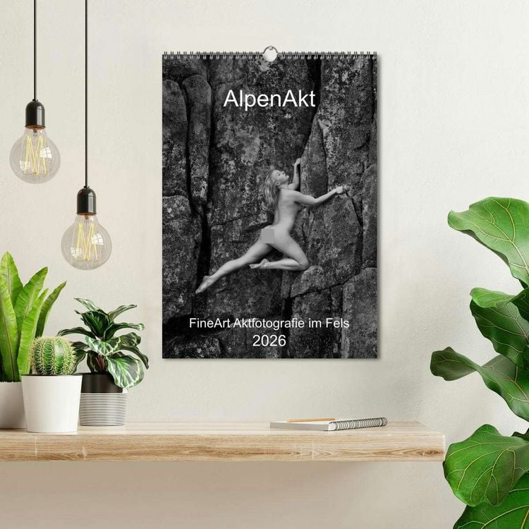 Produktbild: AlpenAkt 2026 (Wandkalender 2026 DIN A3 hoch), CALVENDO Monatskalender