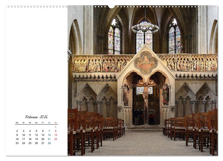 Produktbild: Naumburg/Saale - Bilder einer liebenswerten Stadt (Wandkalender 2026 DIN A2 quer), CALVENDO Monatskalender
