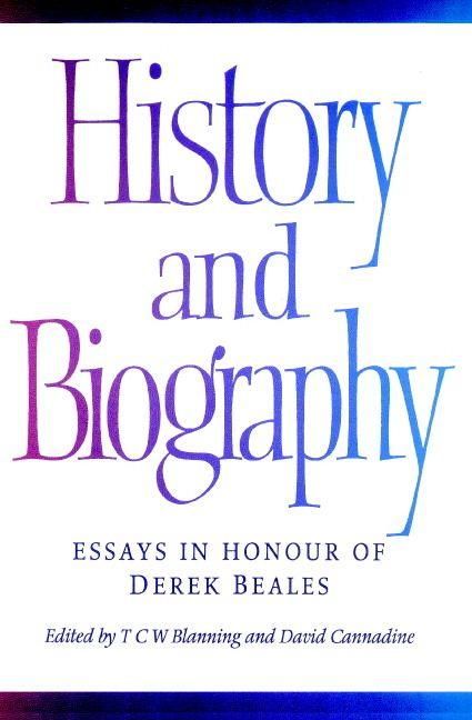 Produktbild: History and Biography