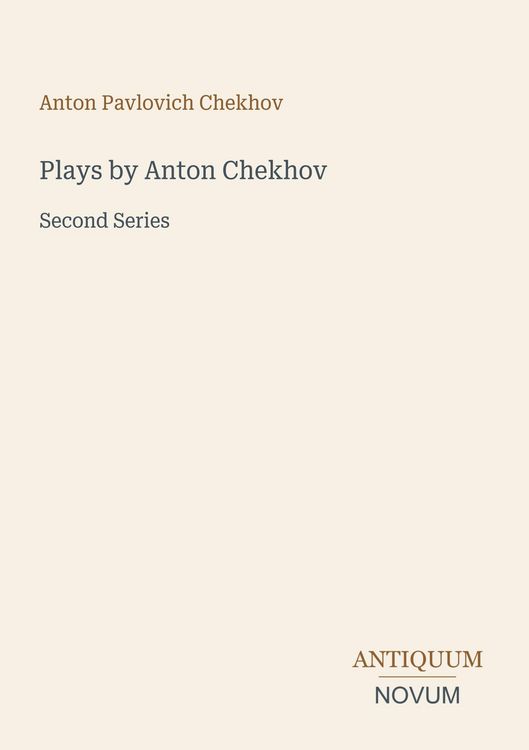 Produktbild: Plays by Anton Chekhov