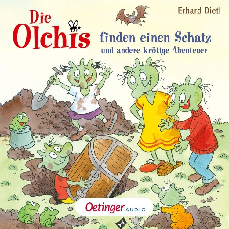 Produktbild: Die Olchis finden einen Schatz und andere krötige Abenteuer