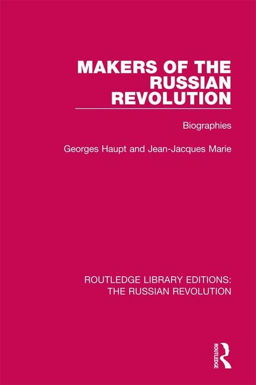 Produktbild: Makers of the Russian Revolution