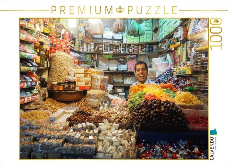 Produktbild: CALVENDO Puzzle Arabischer Souk (Basar) | 1000 Teile Lege-Gr&ouml;&szlig;e 64x48cm Foto-Puzzle f&uuml;r gl&uuml;ckliche Stunden