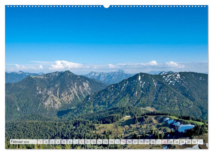 Produktbild: Sehnsuchtsziel Berge - Unterwegs in den Bergwelt rund um M&uuml;nchen (hochwertiger Premium Wandkalender 2026 DIN A2 quer), Kunstdruck in Hochglanz