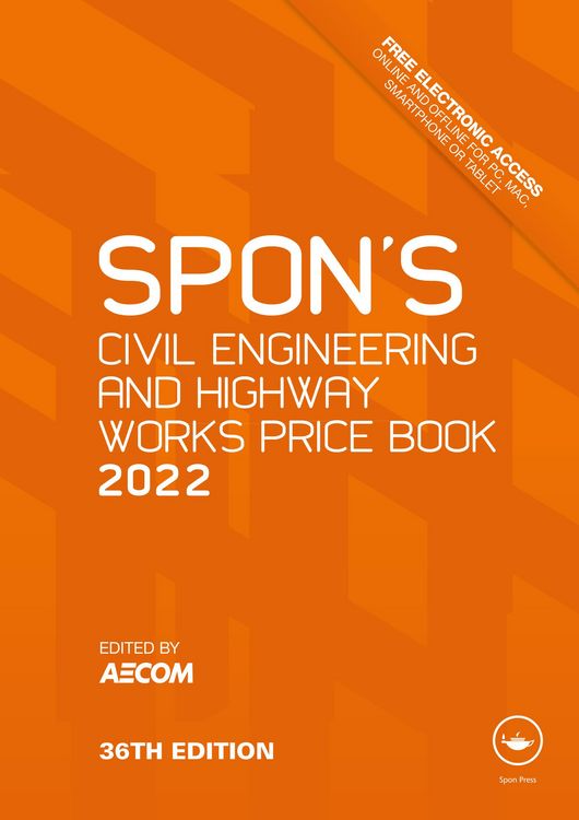 Produktbild: Spon's Civil Engineering and Highway Works Price Book 2022