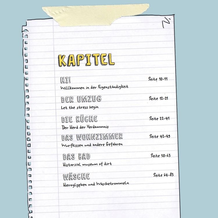 The Caveman Inside. Der Survival-Guide für die erste eigene Wohnung.