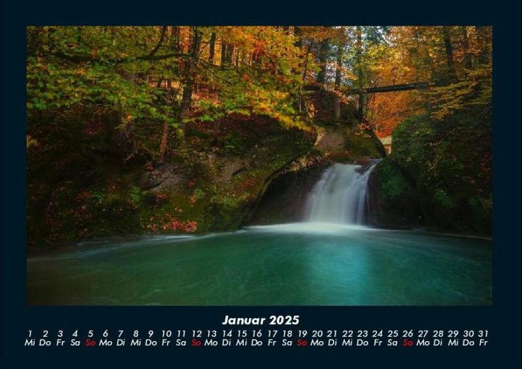 Produktbild: Die Seen der Erde 2025 Fotokalender DIN A4