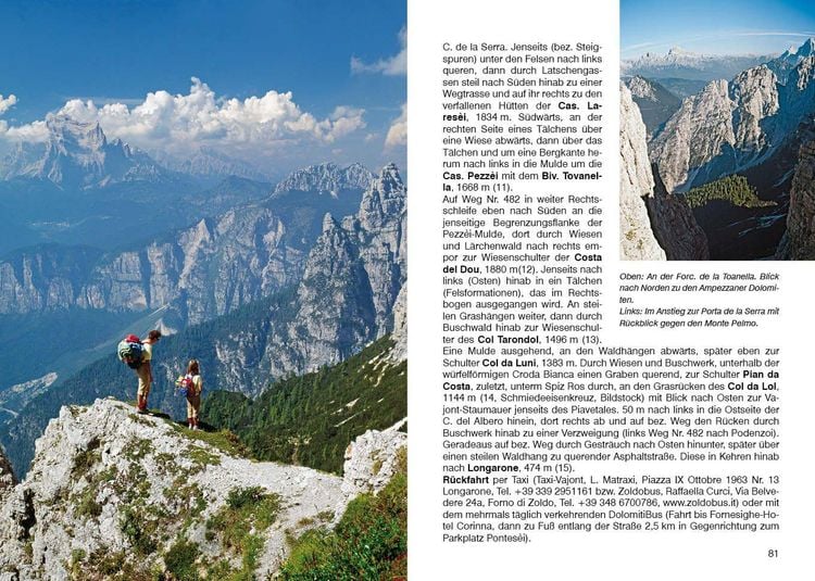 Produktbild: ROTHER Wanderf&uuml;hrer Dolomiten Band 7 - S&uuml;d&ouml;stliche Dolomiten