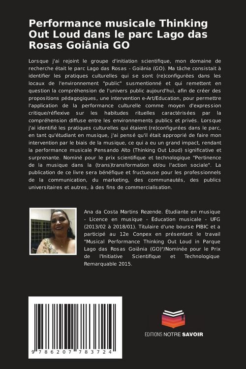 Produktbild: Performance musicale Thinking Out Loud dans le parc Lago das Rosas Goi&acirc;nia GO