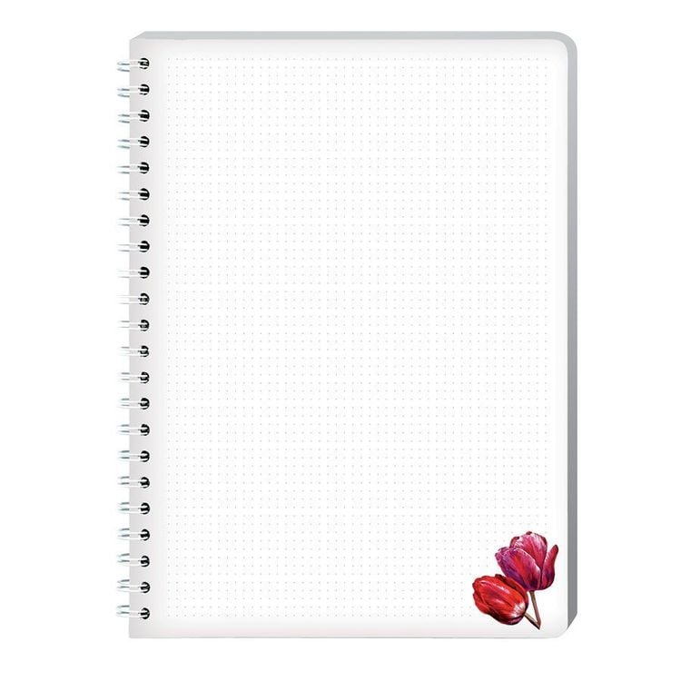 Produktbild: Ringbuch A4 Blumenbouquet petrol
