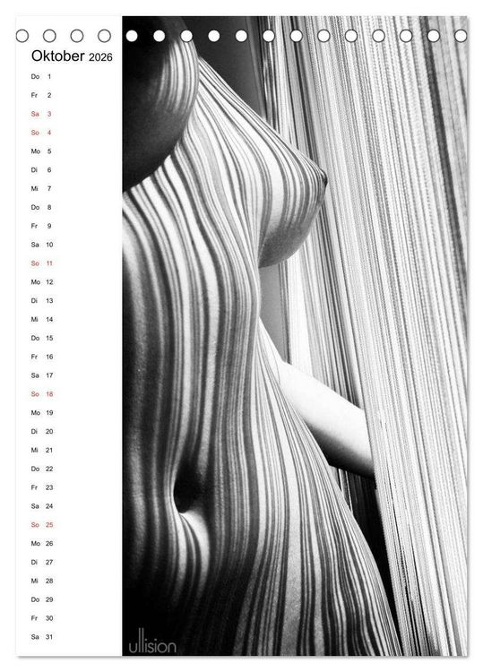 Produktbild: Akt abstrakt (Tischkalender 2026 DIN A5 hoch), CALVENDO Monatskalender