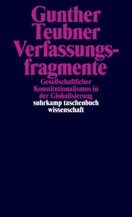Produktbild: Verfassungsfragmente