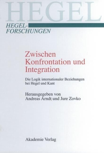 Produktbild: Zwischen Konfrontation und Integration