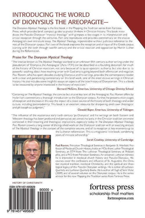 Produktbild: The Dionysian Mystical Theology