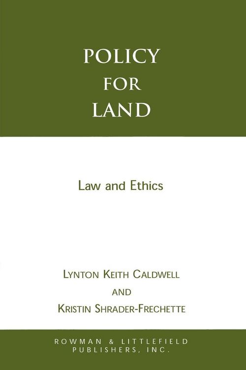 Produktbild: Policy for Land