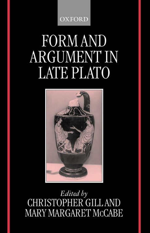 Produktbild: Form and Argument in Late Plato