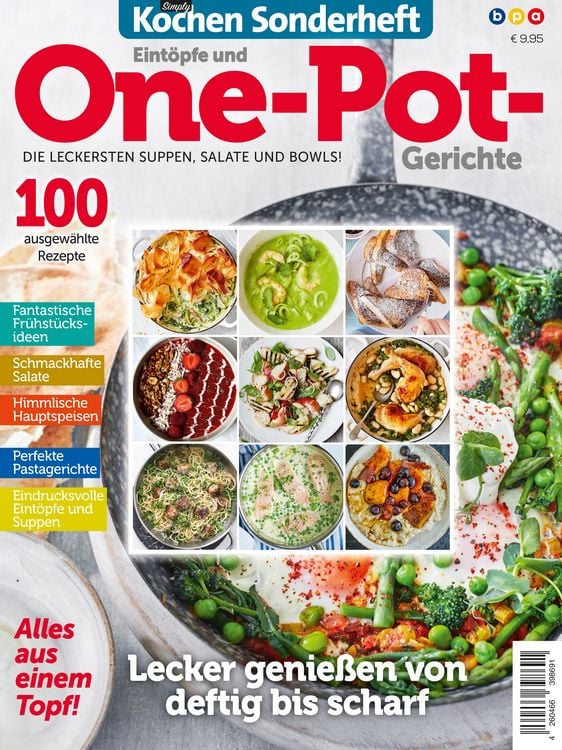 Produktbild: Simply Kochen Sonderheft: Eint&ouml;pfe und One-Pot-Gerichte