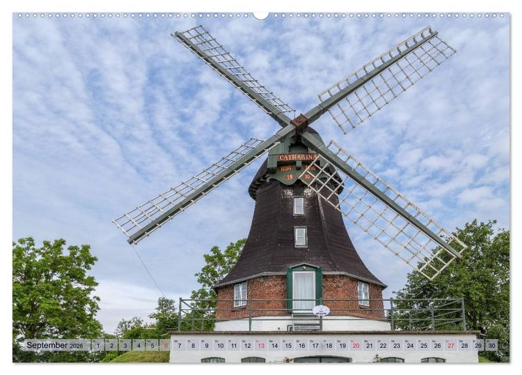 Produktbild: Faszination Eiderstedt (hochwertiger Premium Wandkalender 2026 DIN A2 quer), Kunstdruck in Hochglanz