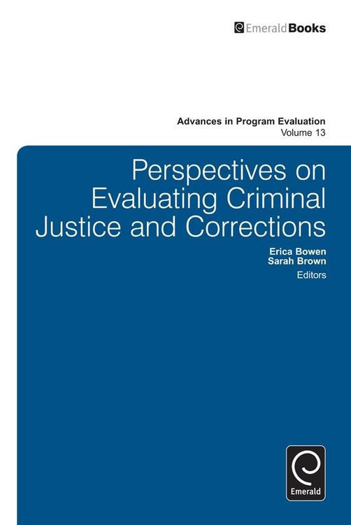 Produktbild: Perspectives On Evaluating Criminal Justice and Corrections