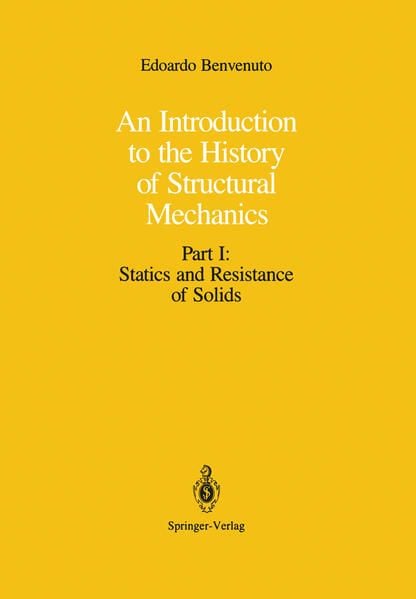 Produktbild: An Introduction to the History of Structural Mechanics