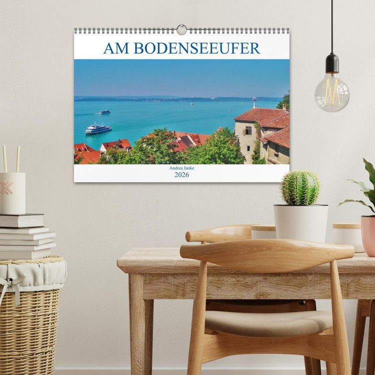 Produktbild: Am Bodenseeufer (Wandkalender 2026 DIN A3 quer), CALVENDO Monatskalender