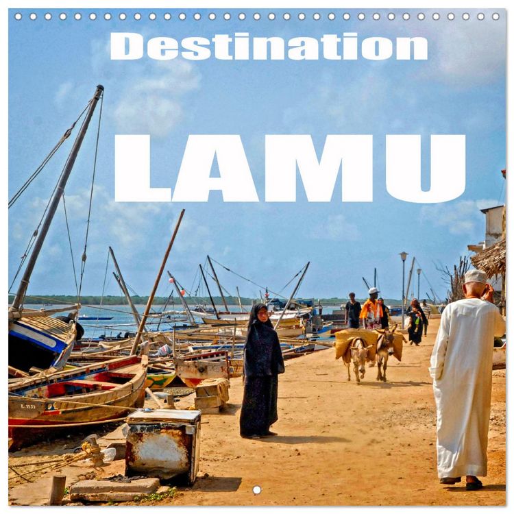 Produktbild: Destination Lamu (Wall Calendar 2026 12 &times; 12 Inch) CALVENDO 12 Month Wall Calendar