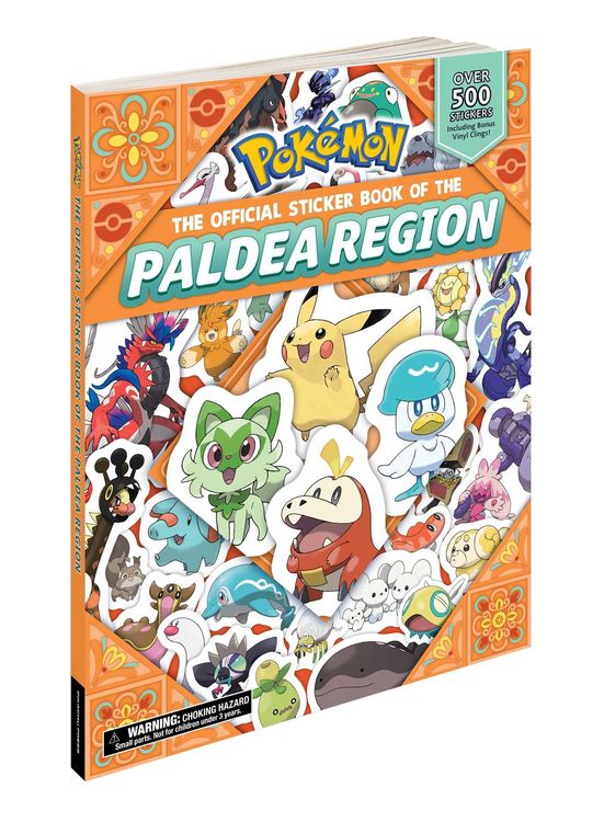 Produktbild: Pok&eacute;mon the Official Sticker Book of the Paldea Region