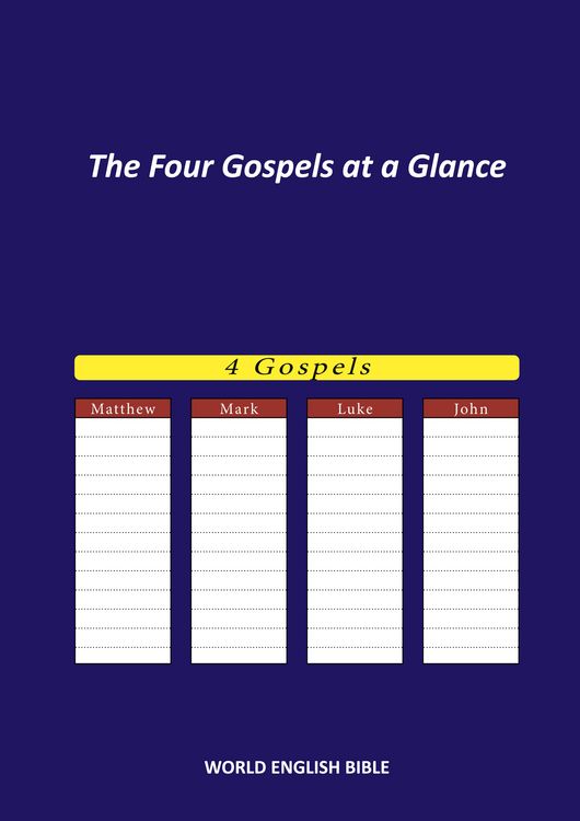 Produktbild: The Four Gospels at a Glance