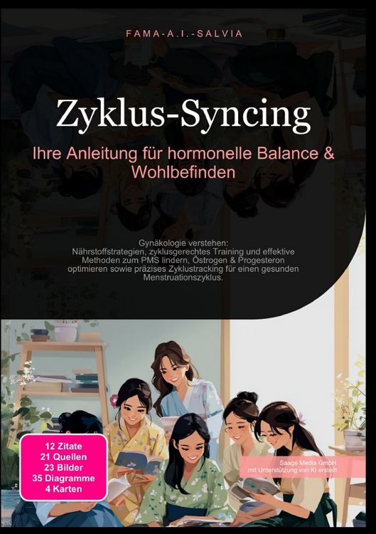 Produktbild: Zyklus-Syncing: Ihre Anleitung f&uuml;r hormonelle Balance &amp; Wohlbefinden