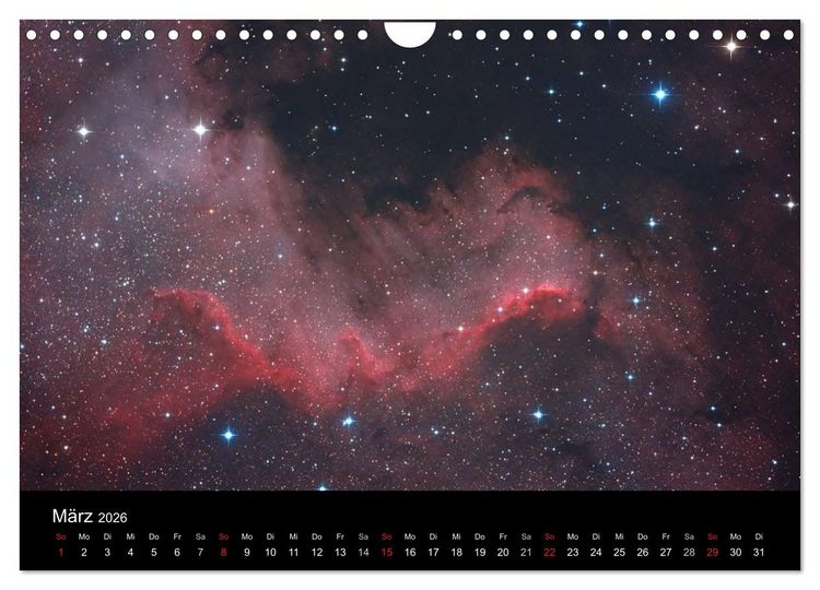 Produktbild: Die Galaxie im Garten (Wandkalender 2026 DIN A4 quer), CALVENDO Monatskalender