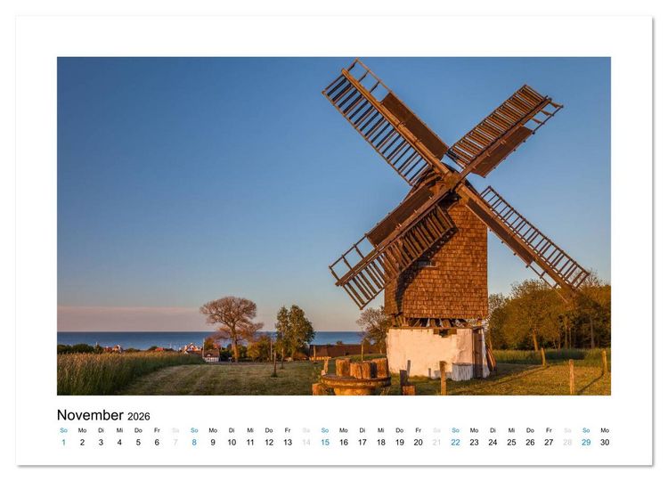 Produktbild: Sehnsucht nach Bornholm (Wandkalender 2026 DIN A4 quer), CALVENDO Monatskalender