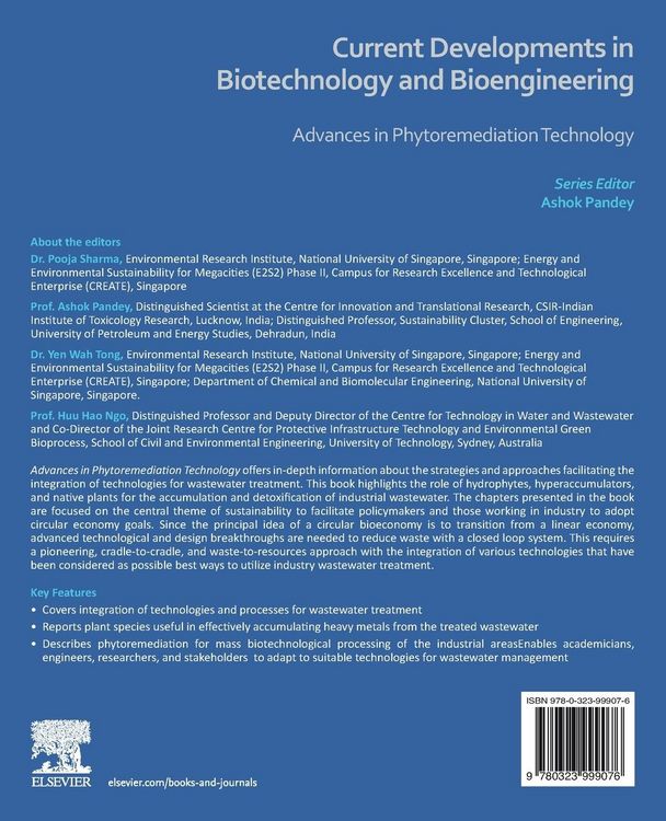 Produktbild: Current Developments in Biotechnology and Bioengineering