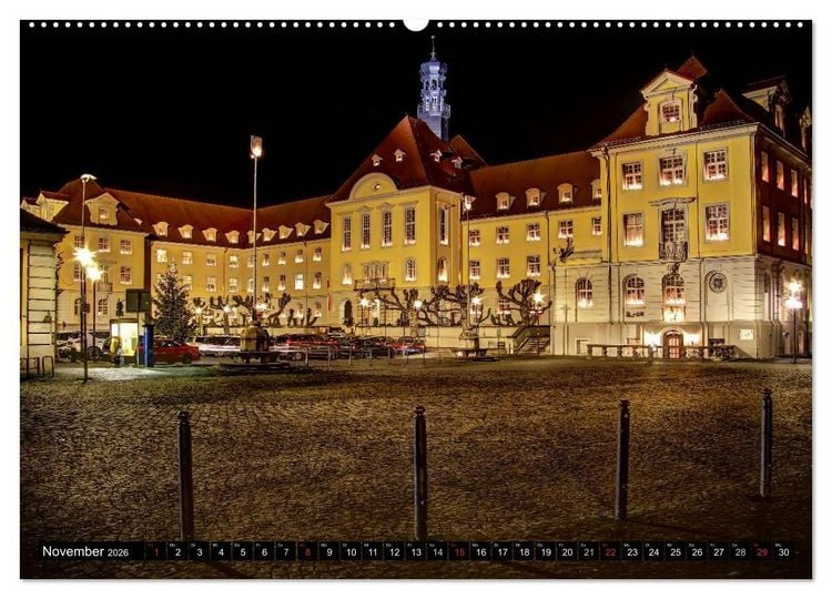 Produktbild: Herforder Ansichten (hochwertiger Premium Wandkalender 2026 DIN A2 quer), Kunstdruck in Hochglanz
