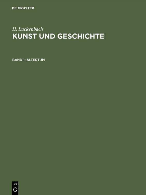 Produktbild: Altertum