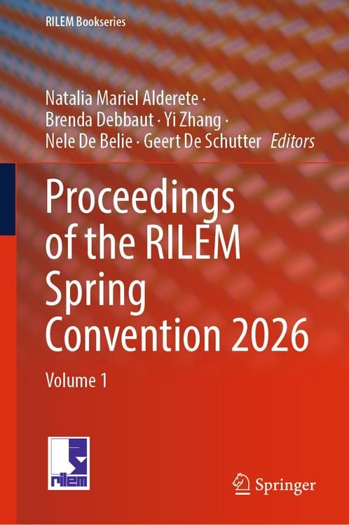 Produktbild: Proceedings of the RILEM Spring Convention 2026