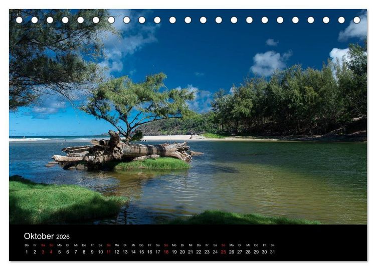 Produktbild: Hawaii - Kauai (Tischkalender 2026 DIN A5 quer), CALVENDO Monatskalender