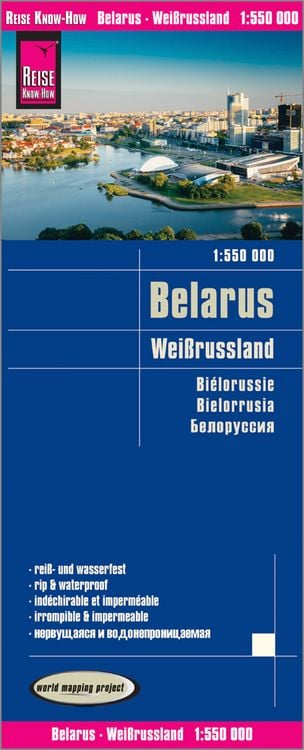 Produktbild: Reise Know-How Landkarte Weißrussland / Belarus (1:550.000)